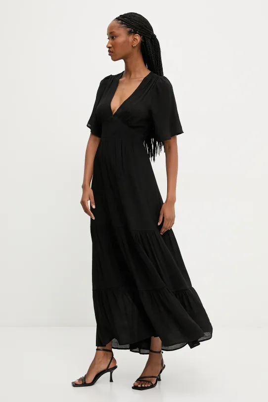Answear Lab rochie 62635.fjk negru WW25