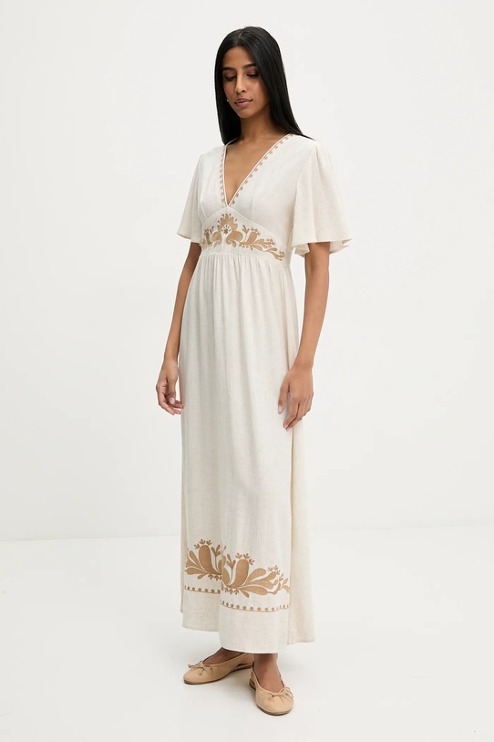 Answear.LAB sukienka 62378.HWK brązowy WW25