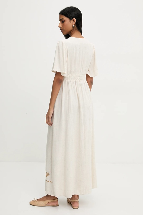 Odzież Answear.LAB sukienka 62378.HWK brązowy