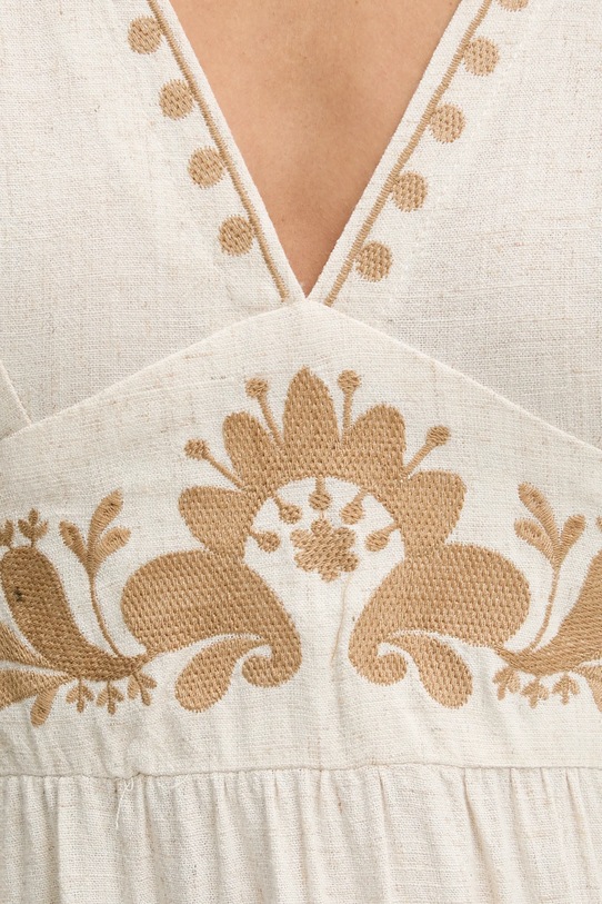 Answear.LAB sukienka 62378.HWK brązowy