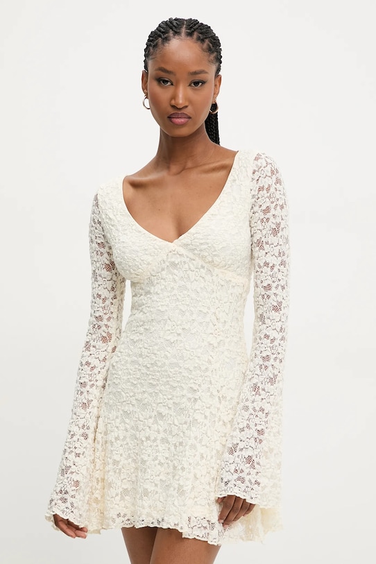 Сукня Answear Lab casual бежевий 23339.fjk