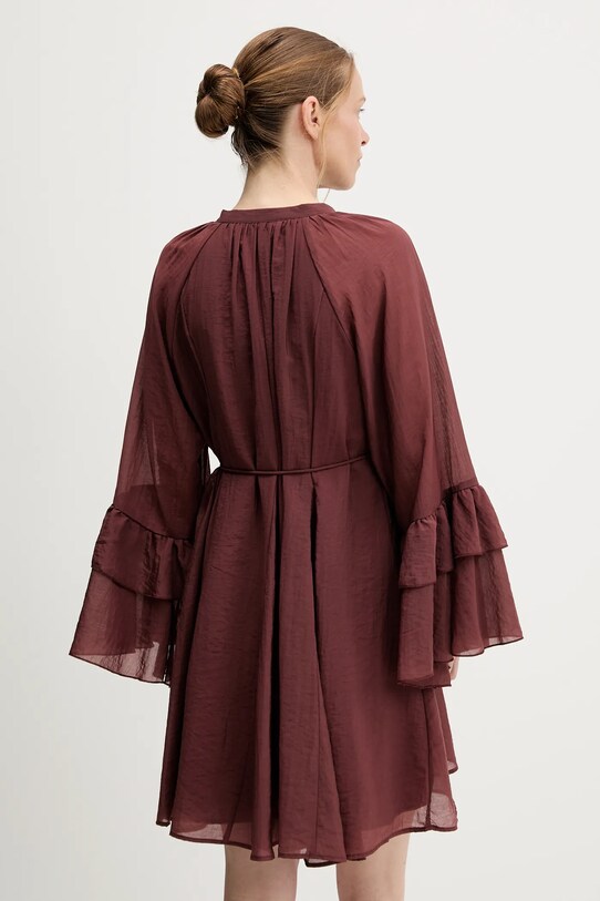 Îmbrăcăminte Answear Lab rochie 11190.fos burgundia