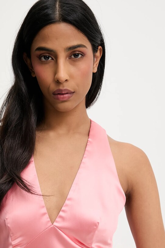 Φόρεμα Answear.LAB ροζ ps9150.fos