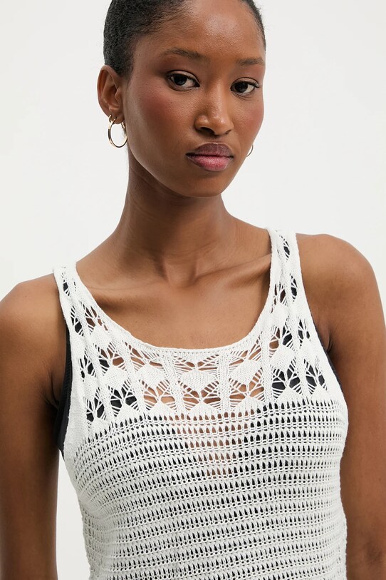 Îmbrăcăminte Answear Lab rochie de plaja lsa95016.fos alb