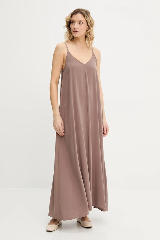 Šaty Answear.LAB 229.tos hnědá WW25