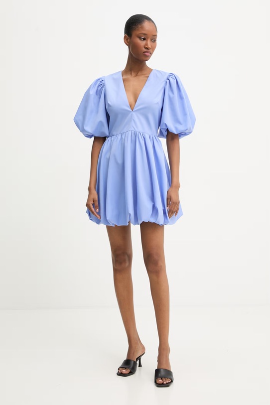 Haljina Answear.LAB 15662.flk plava WW25