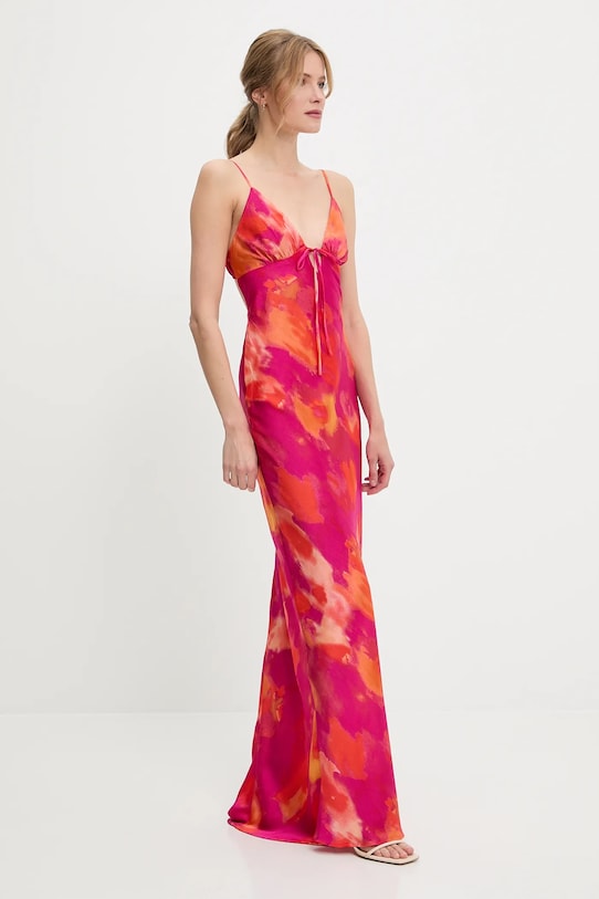 Answear Lab rochie legat roz 15650.flk