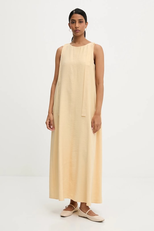 Бавовняна сукня Answear Lab casual жовтий WIL2819.tos