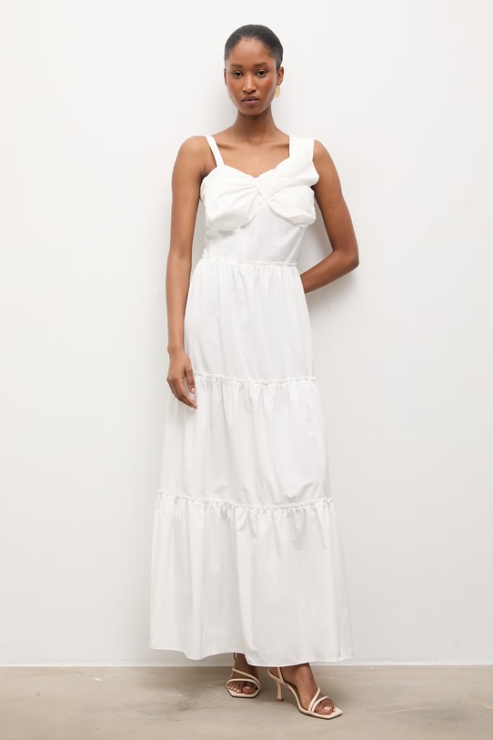 Answear.LAB sukienka casual biały 25SY2103.tos