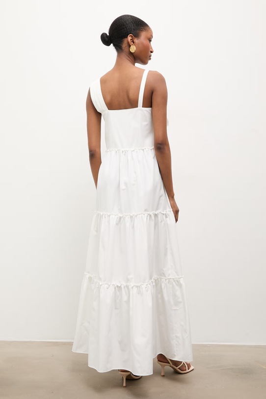 Odzież Answear.LAB sukienka 25SY2103.tos biały