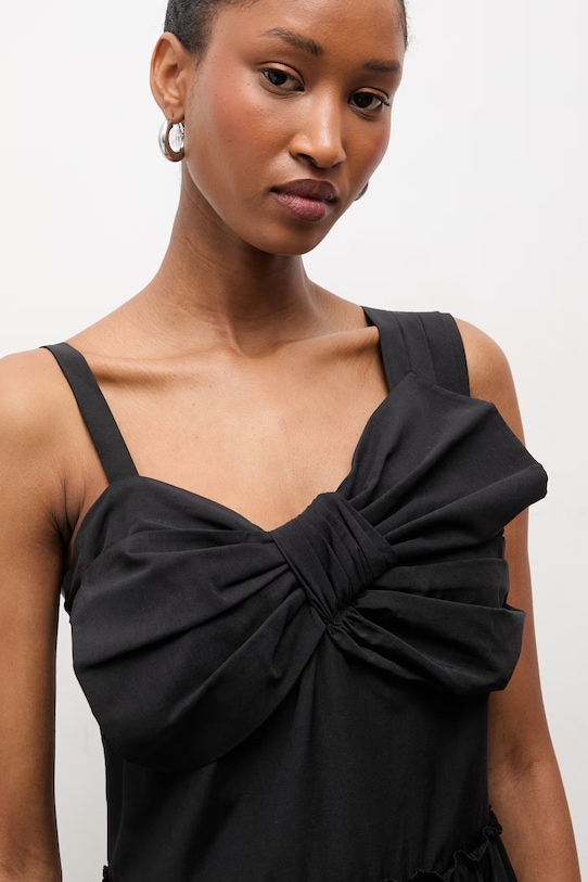 Answear.LAB sukienka 25SY2103.tos czarny