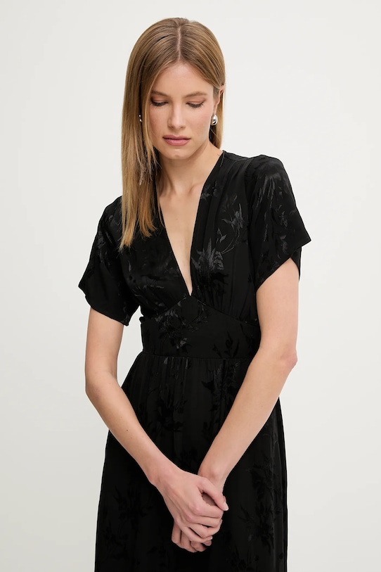 Answear Lab rochie riq.fh negru WW25