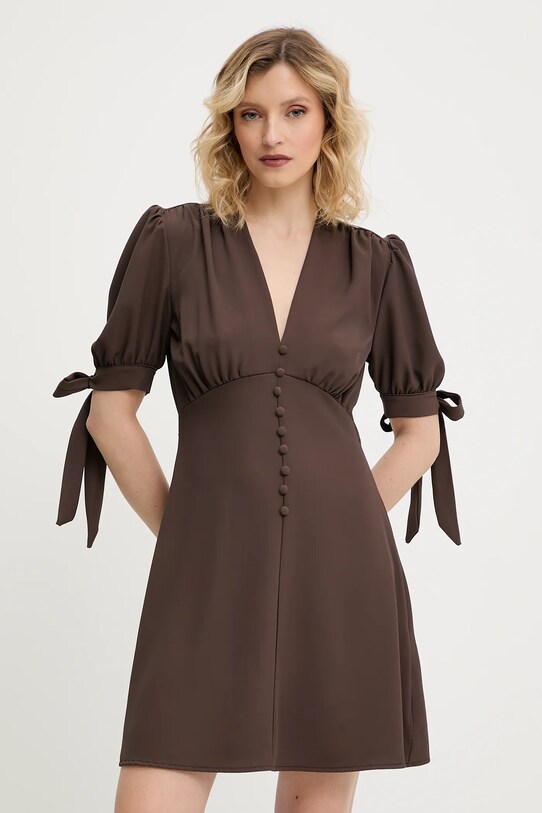 Answear Lab rochie mini maro 3985.IOS