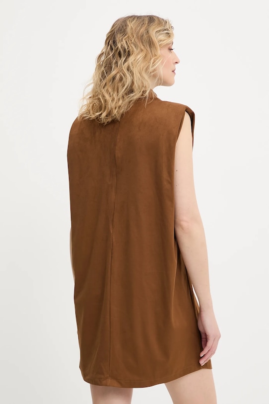 Odzież Answear.LAB sukienka 3629.ios brązowy