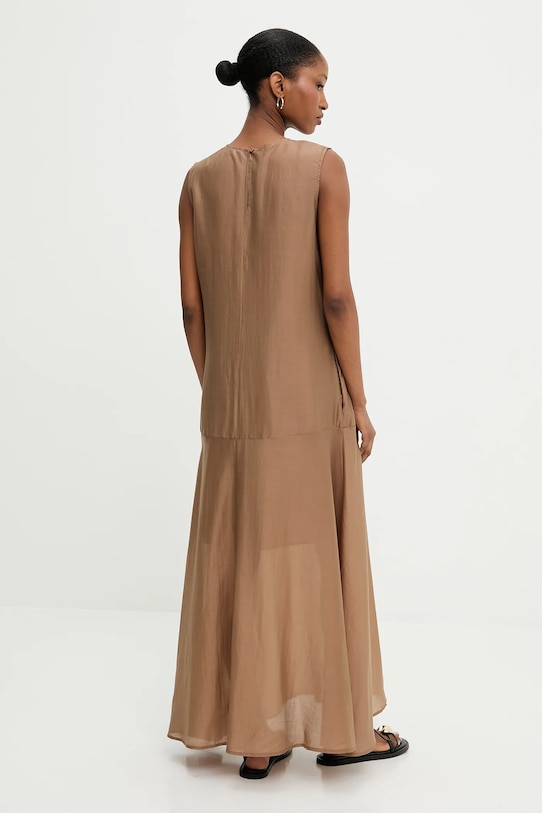 Ruházat Answear.LAB ruha B9836.ios bézs