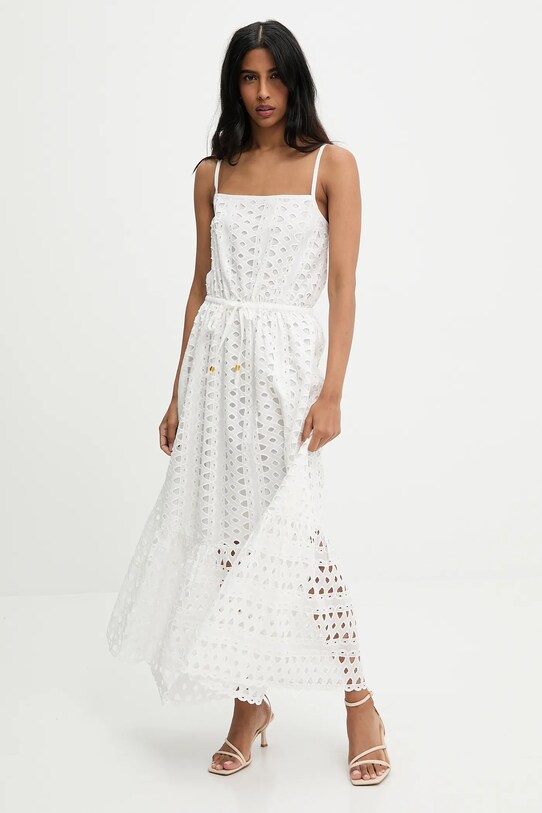 Answear Lab rochie din bumbac PK2927.iak alb WW25