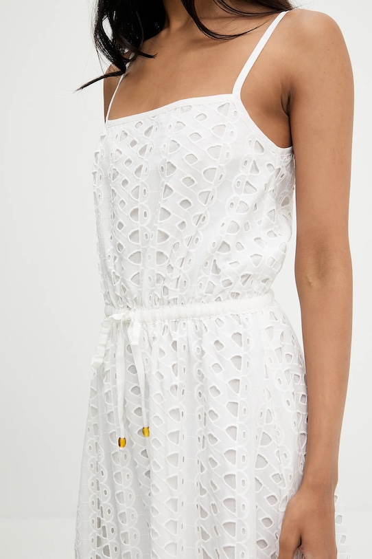 Answear Lab rochie din bumbac PK2927.iak alb