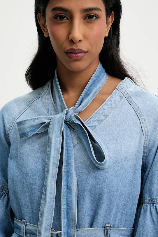 Answear Lab rochie din denim albastru W35704.iak