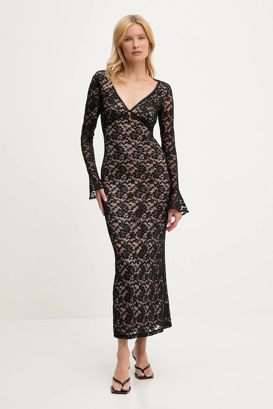 Φόρεμα Answear.LAB 23345.1.flk μαύρο WW25