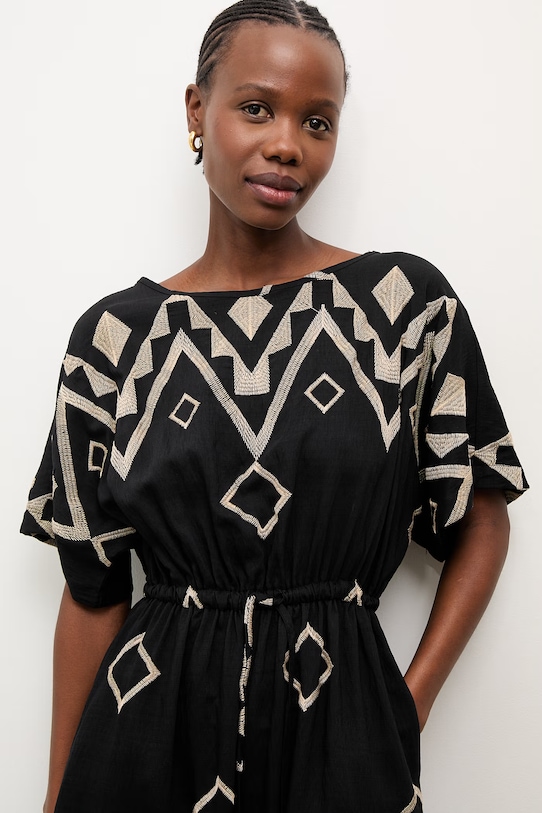 Answear.LAB платье с вискозой чёрный PK2928.iak