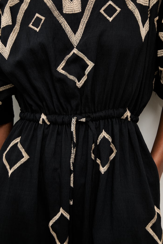 Answear.LAB ruha viszkózzal PK2928.iak fekete