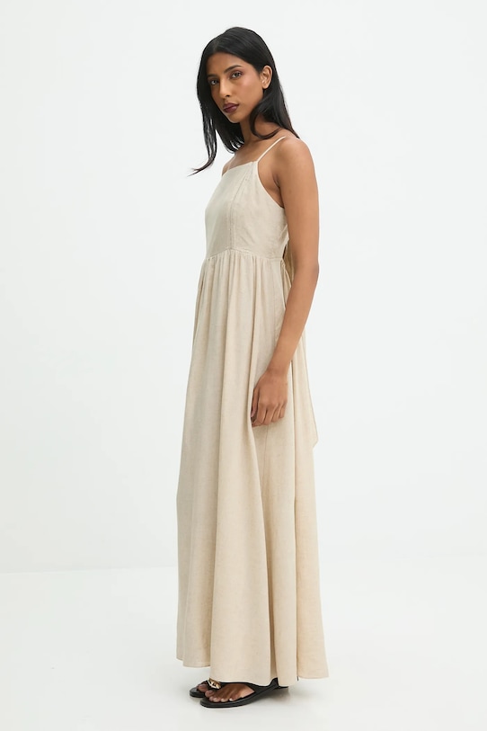 Answear.LAB rochie din in PK2981.iak bej WW25