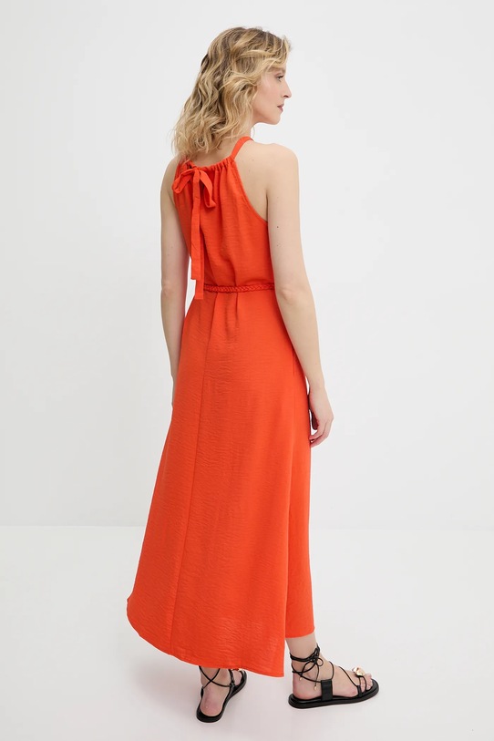 Odzież Answear.LAB sukienka MA.867.hos pomarańczowy