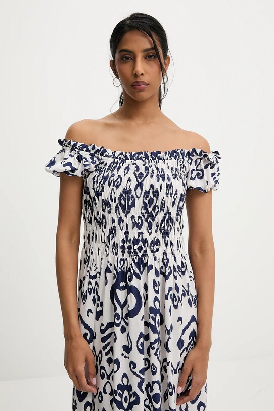 Answear.LAB sukienka niebieski FT828.hos