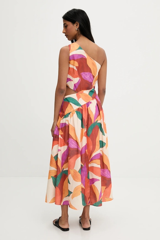 Odzież Answear.LAB sukienka FP.502601.hos pomarańczowy