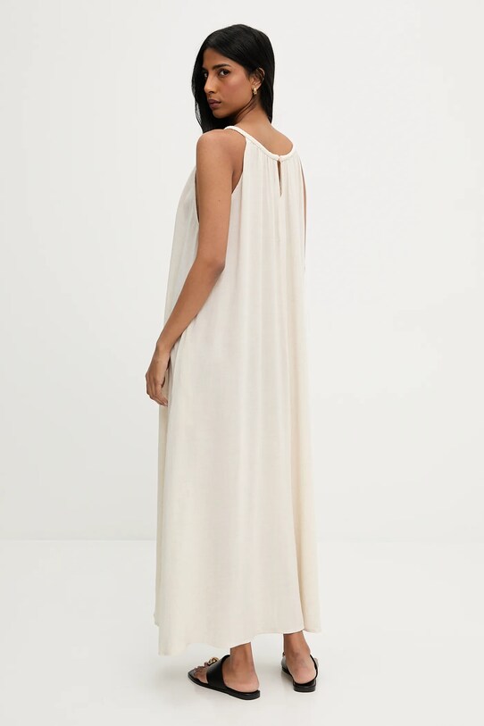 Одяг Льняна сукня Answear.LAB BY755.hak бежевий