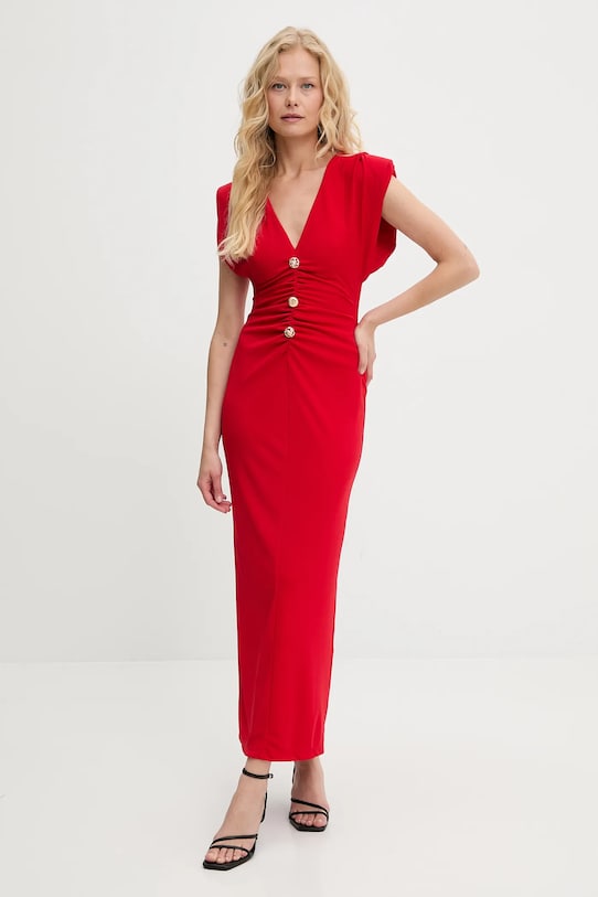 Answear Lab sukienka casual czerwony 4746.hak