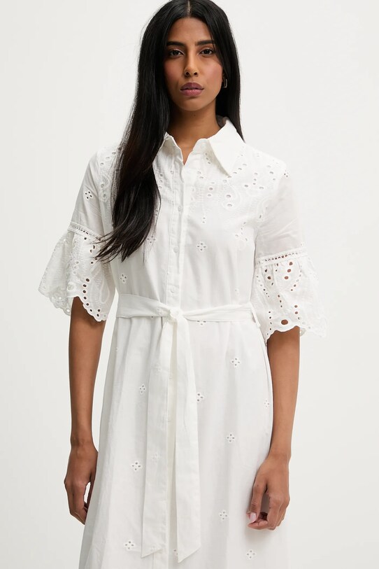 Бавовняна сукня Answear.LAB білий N4088.iak