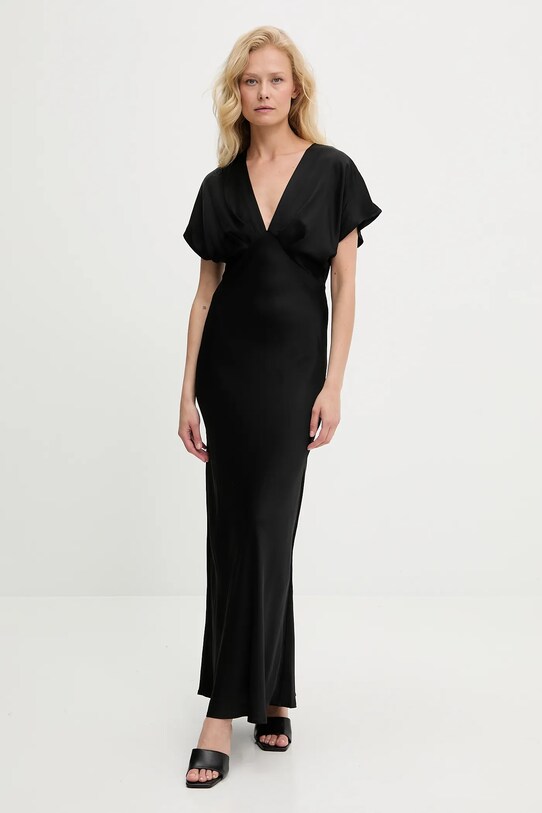 Answear Lab rochie maxi negru LD2789.hak