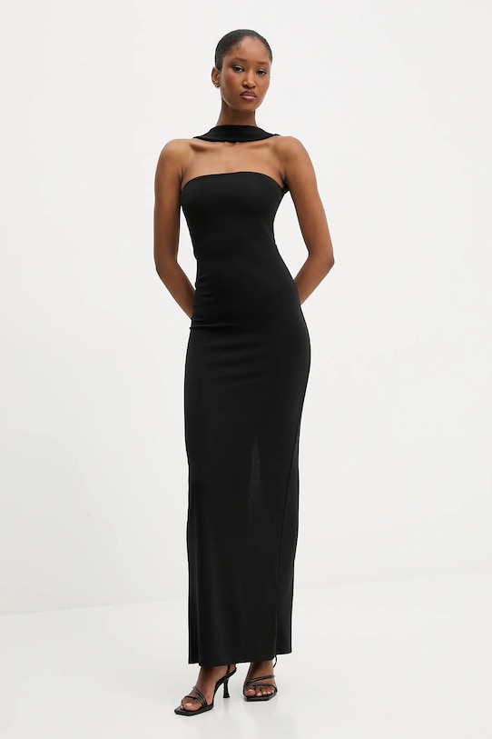 Answear Lab rochie maxi negru LD2445.hak