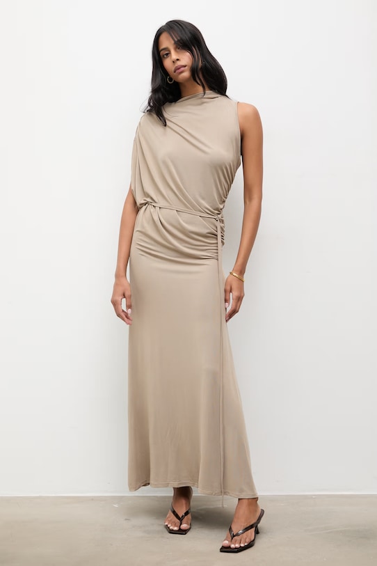 Платье Answear.LAB бежевый L9095.hak