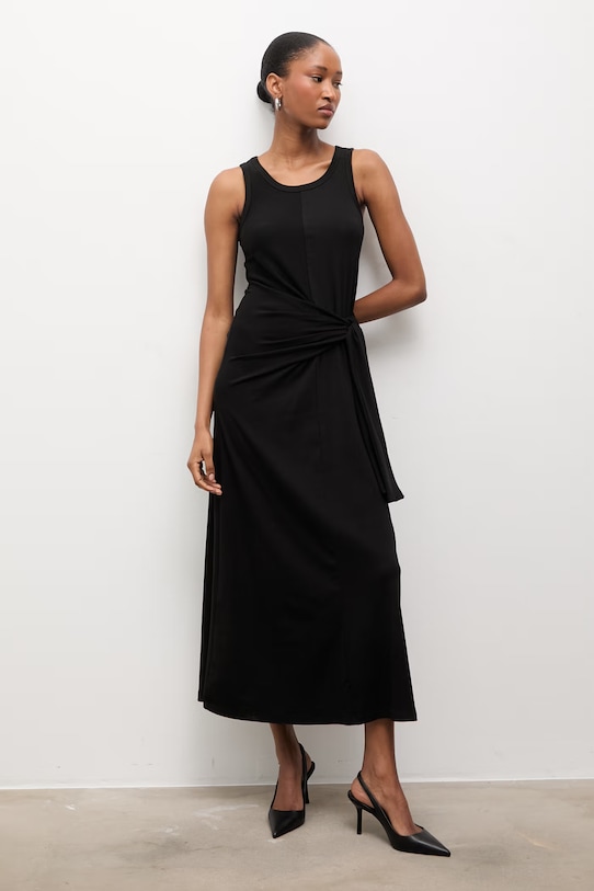 Answear.LAB sukienka LC240446.hak czarny WW25