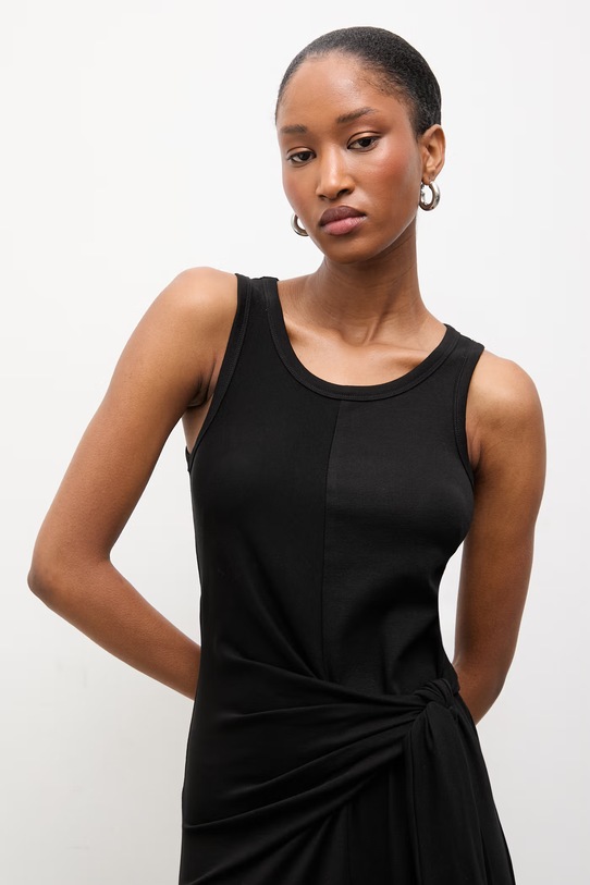 Answear.LAB sukienka czarny LC240446.hak