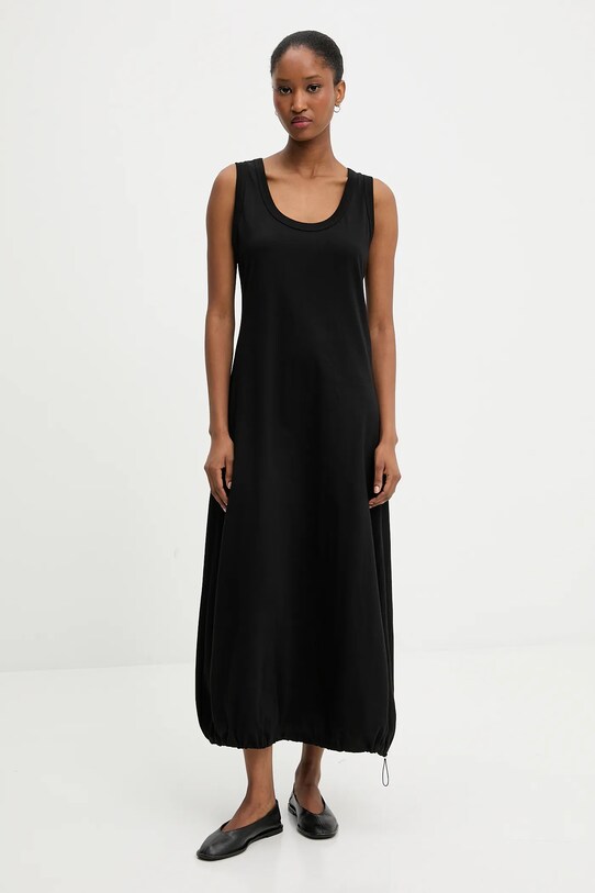 Answear Lab rochie midi negru L9103.hak