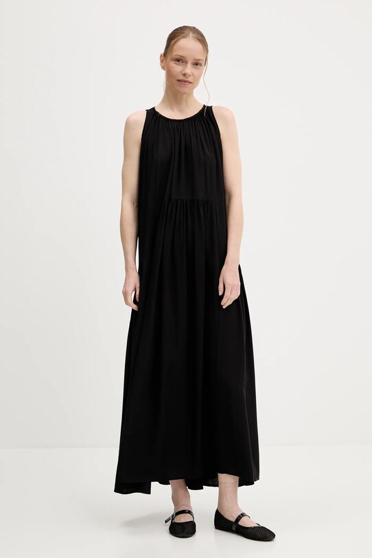 Answear Lab rochie maxi negru L9113.hak