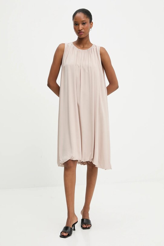 Answear Lab rochie mini bej L9112.hak