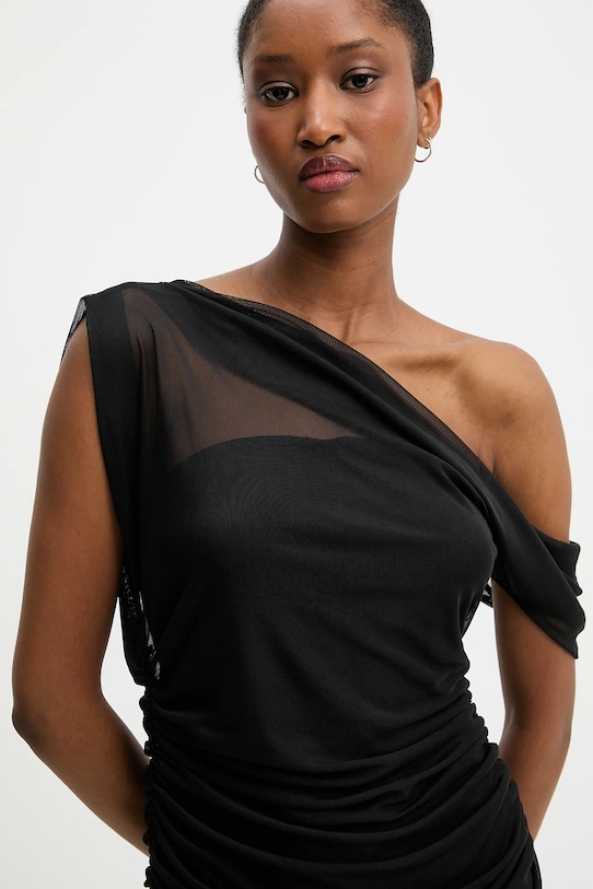 Answear Lab rochie negru L9130.hak