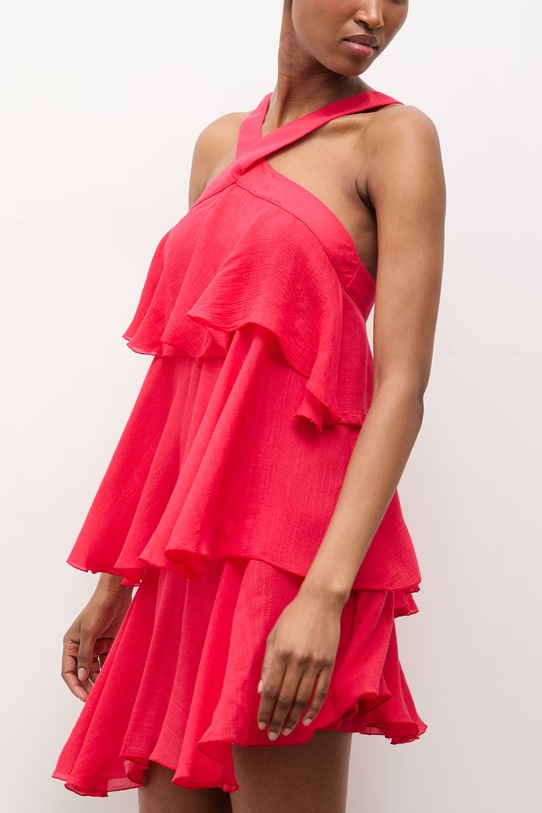 Answear.LAB sukienka LD2837..hak czerwony WW25