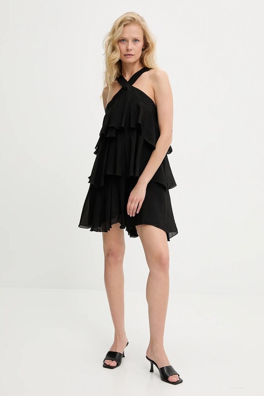 Answear Lab rochie LD2837..hak negru WW25