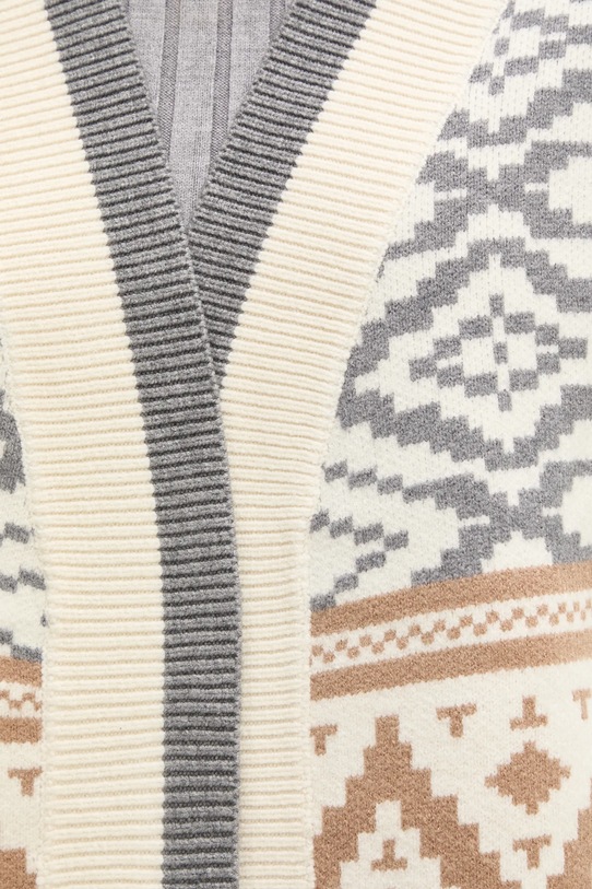 Kardigán Answear.LAB 6233.HWK sivá