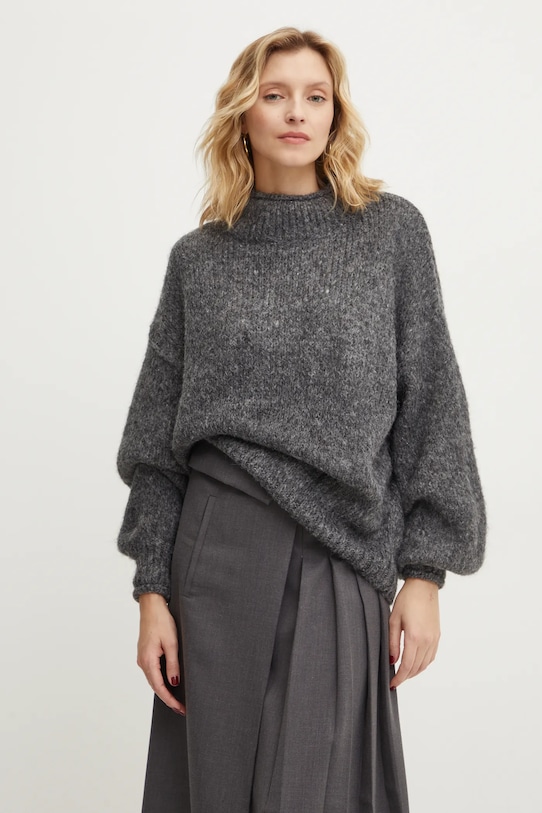 Answear.LAB maglione in lana melange grigio 527.ims