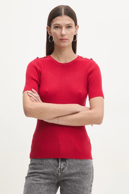 Пуловер Answear.LAB овално червен hl035a.ims