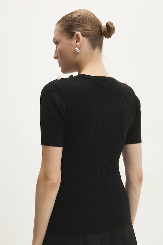 Îmbrăcăminte Answear Lab pulover hl035a.ims negru