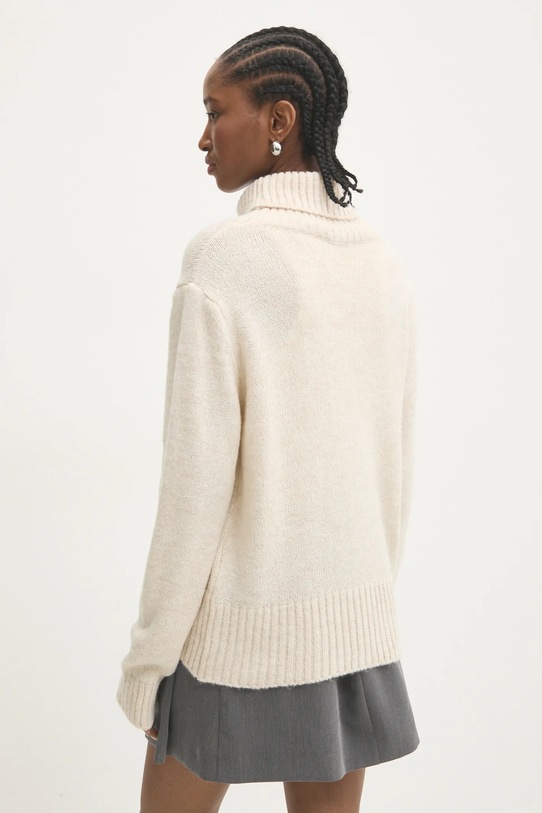 Oblečenie Vlnený sveter Answear.LAB 92705.ios béžová