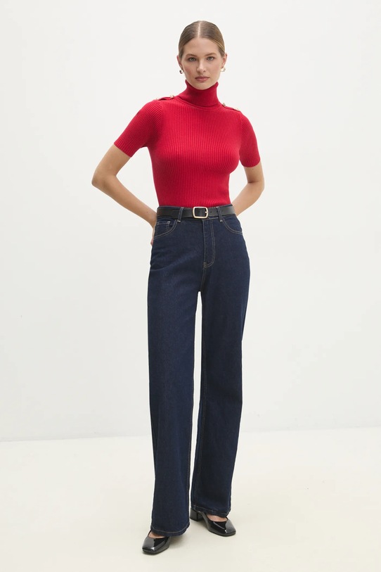 Answear.LAB sweter hl007a.ims czerwony WW25