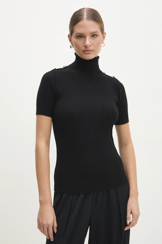Answear Lab pulover grosime medie negru hl007a.ims